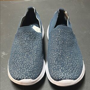 Athletic Works Navy Slip-On Shoes